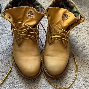 MENS COMBO TIMBERLAND BOOTS